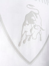 MEN'S WHITE T SHIRT WITH BIG SHIELD LOGO | Lamborghini Store