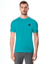 Automobili Lamborghini Iconic Small Shield Crew Neck T-shirt | Lamborghini Store