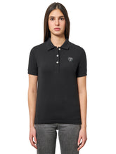 WOMEN'S BLACK POLO SHIRT | Lamborghini Store