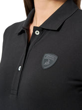 WOMEN'S BLACK POLO SHIRT | Lamborghini Store