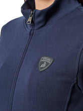 WOMEN'S NAVY BLUE FULL ZIP SWEATSHIRTS | Lamborghini Store