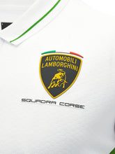Polo bianca da uomo Automobili Lamborghini Squadra Corse | Lamborghini Store