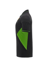 Men's Squadra Corse black polo shirt | Lamborghini Store