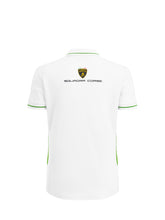 WOMEN'S SQUADRA CORSE WHITE POLO SHIRT | Lamborghini Store
