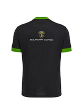 Men's Squadra Corse black t-shirt | Lamborghini Store