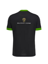 MEN'S SQUADRA CORSE BLACK T SHIRT | Lamborghini Store