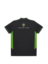 KIDS' SQUADRA CORSE WHITE POLO SHIRT | Lamborghini Store