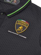 KIDS' SQUADRA CORSE WHITE POLO SHIRT | Lamborghini Store