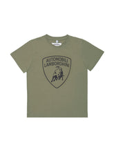 Automobili Lamborghini Kids’ Big Shield T-Shirt | Lamborghini Store