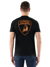 CONTRAST SHIELD LOGO PRINT T-SHIRT | Lamborghini Store