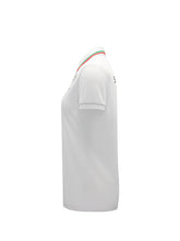 Squadra Corse women's white polo shirt | Lamborghini Store