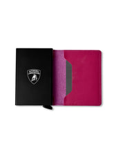 Exclusive slim wallet in upcycled leather | Lamborghini Store