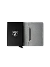 Exclusive slim wallet in upcycled leather | Lamborghini Store