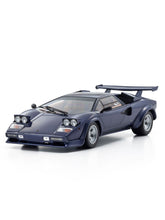 Dark blue metallic Countach LP5000 model car, scale 1:18 | Lamborghini Store