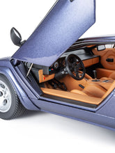 Dark blue metallic Countach LP5000 model car, scale 1:18 | Lamborghini Store