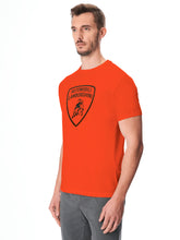 Rundhals-T-Shirt Automobili Lamborghini Iconic Big Shield | Lamborghini Store