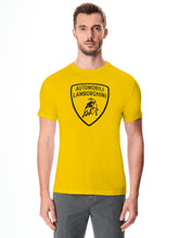 Rundhals-T-Shirt Automobili Lamborghini Iconic Big Shield | Lamborghini Store