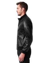 Automobili Lamborghini Leather Bomber Jacket | Lamborghini Store