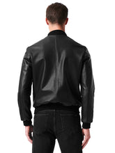 Automobili Lamborghini Leather Bomber Jacket | Lamborghini Store
