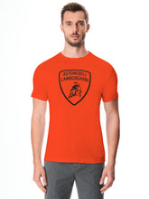 Camiseta con el logotipo del escudo en grande para hombre - Rebajas | Lamborghini Store