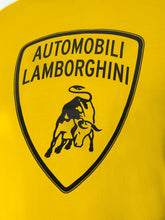 T-shirt da uomo con logo a scudo grande | Lamborghini Store