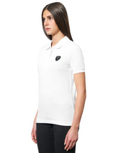 WOMEN'S WHITE POLO SHIRT - Sale | Lamborghini Store
