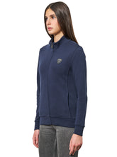WOMEN'S NAVY BLUE FULL ZIP SWEATSHIRTS - Sale | Lamborghini Store