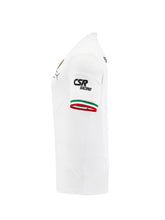 MEN'S SQUADRA CORSE WHITE POLO SHIRT | Lamborghini Store