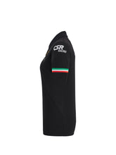 WOMEN'S SQUADRA CORSE BLACK POLO SHIRT | Lamborghini Store
