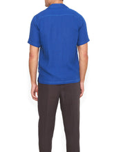 Relaxed Fit Capri Collar Linen Shirt | Lamborghini Store