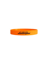 Set Of Automobili-Lamborghini Silicone Bracelets In Black And Orange | Lamborghini Store