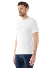 EMBOSSED SHIELD LOGO T-SHIRT - Iconic | Lamborghini Store