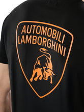 Contrast Shield Logo Print T-Shirt | Lamborghini Store