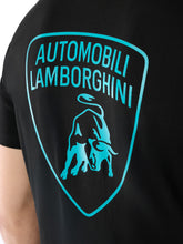 Contrast Shield Logo Print T-Shirt | Lamborghini Store