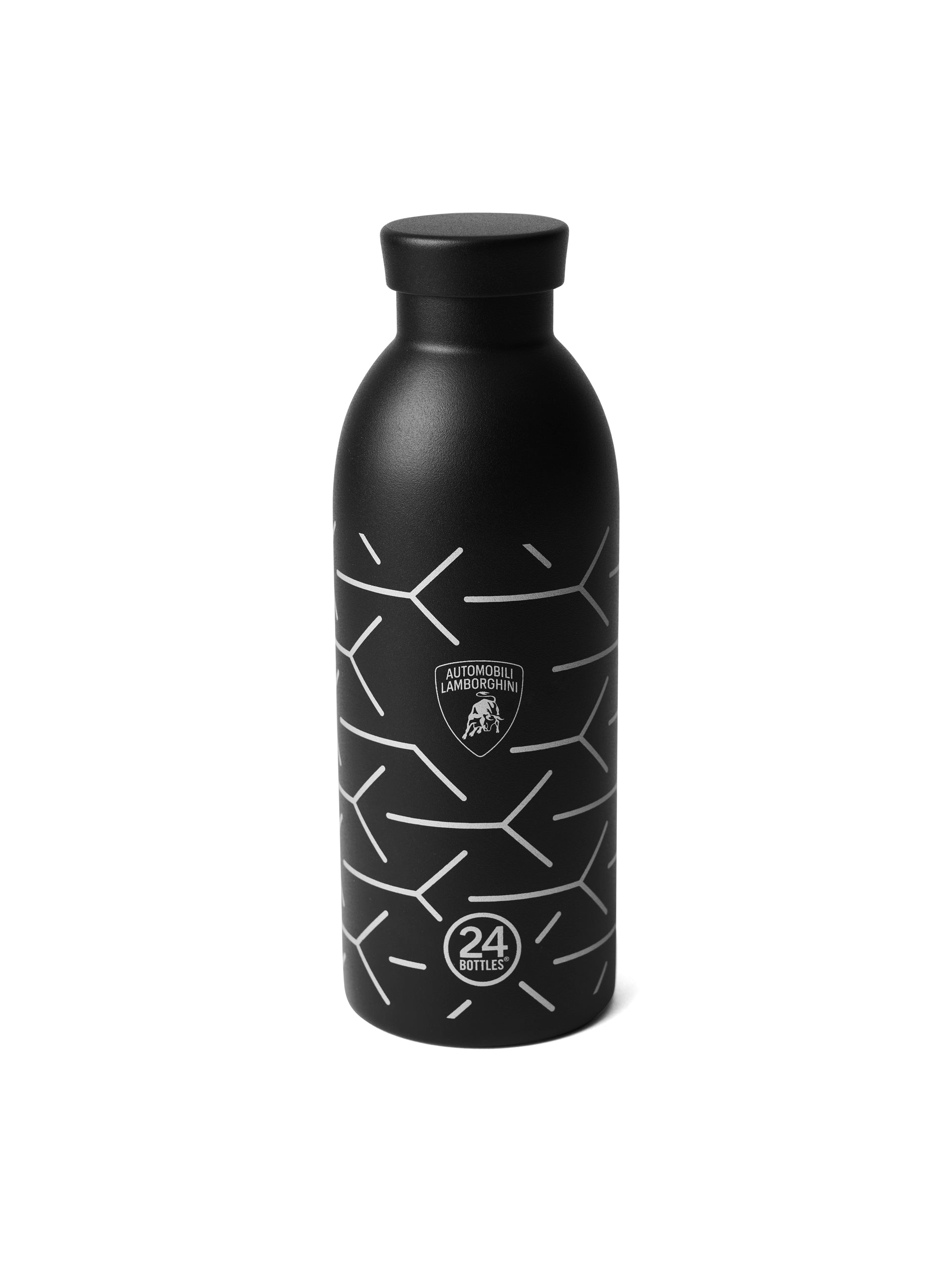 Schwarze Clima‑Flasche