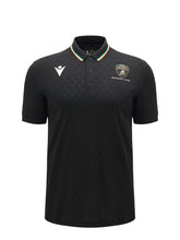 Squadra Corse polo noir pour homme - FULL PRICE | Lamborghini Store