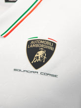 Squadra Corse polo blanc pour homme | Lamborghini Store