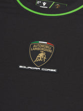 Squadra Corse schwarzes Kinder-Sportshirt | Lamborghini Store