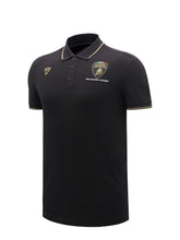 Squadra Corse schwarzes Herren-Poloshirt - FULL PRICE | Lamborghini Store