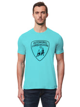 Rundhals-T-Shirt Automobili Lamborghini Iconic Big Shield - Herren-T-Shirts und Poloshirts | Lamborghini Store