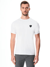 Automobili Lamborghini Iconic Small Shield Crew Neck T-Shirt - Iconic | Lamborghini Store