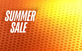 Text displaying the word "SALE" in bold green letters on a black background with a honeycomb pattern. | Lamborghini Store | Official Website